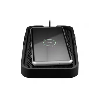Goobay 60471 carregador rápido sem fios para automóvel, 15 W, preto