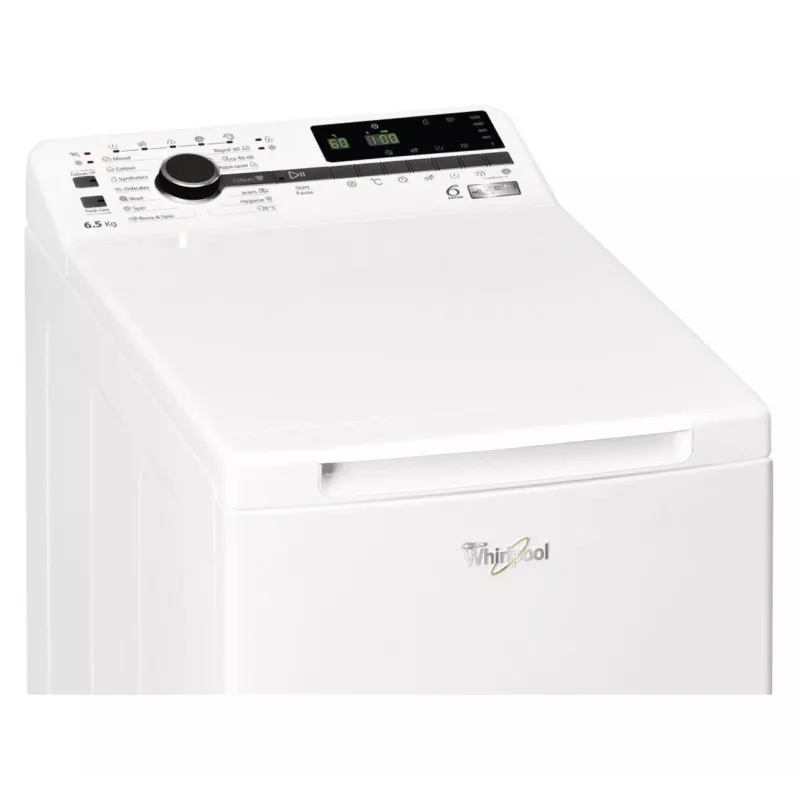 Máquina de lavar de carga superior Whirlpool TDLRB 65242BS EU/N 6,5 kg 1151 rpm Branco
