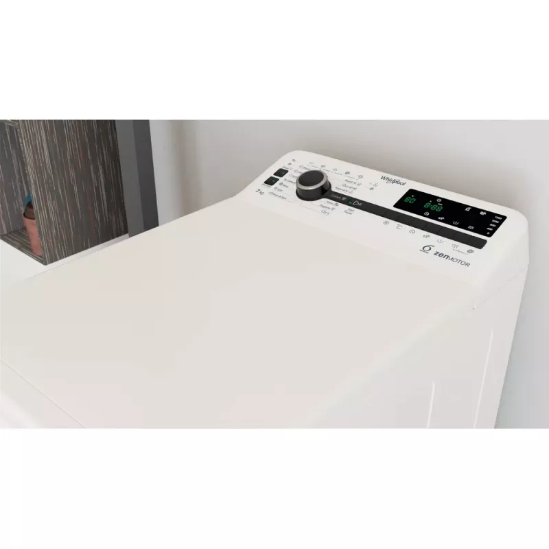 Máquina de lavar de carga superior Whirlpool TDLRB 7232BS EU 7 kg 1151 rpm Branco