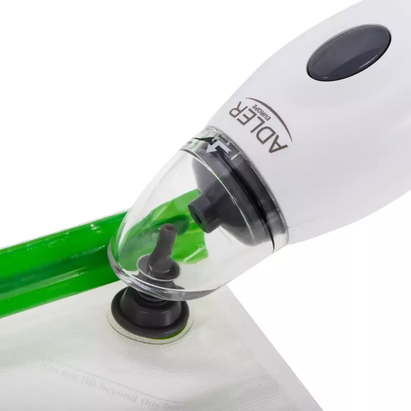 Adler AD 4515 conjunto de extração de ar a vácuo para alimentos, branco