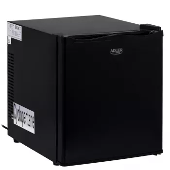 Arrefecedor termoelétrico Adler AD 8089 28 L — portátil preto, 65 W, 35 dB, luz LED