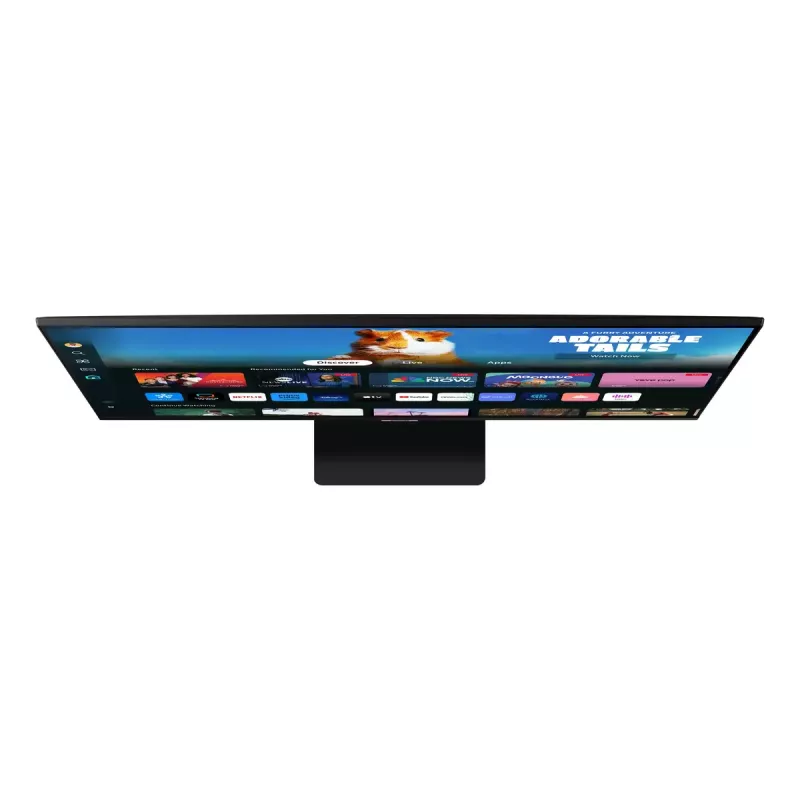 Monitor Samsung M50D de 27 polegadas — 27 polegadas Full HD (1920×1080), VA LED, 4 ms, ângulo de visão de 178°, altifalantes integrados, hub USB, VESA, preto