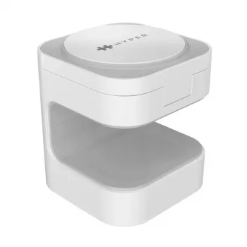 Carregador móvel Targus HJ3320WHGL auscultadores, smartphone, smartwatch Branco USB carregamento sem fios função de carregamento rápido interior