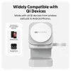 Carregador móvel Targus HJ3320WHGL auscultadores, smartphone, smartwatch Branco USB carregamento sem fios função de carregamento rápido interior
