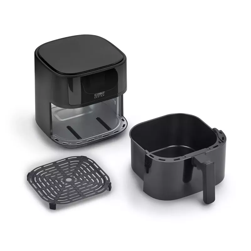 Fritadeira de ar quente Caso Designer fritadeira de ar quente 6.0 — 1700 W, capacidade de 6 L, preta