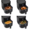 Fritadeira de ar quente Caso Designer fritadeira de ar quente 6.0 — 1700 W, capacidade de 6 L, preta