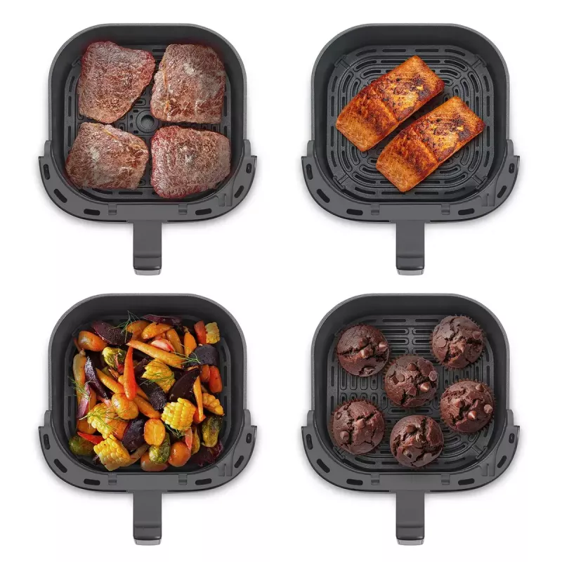 Fritadeira de ar quente Caso Designer fritadeira de ar quente 6.0 — 1700 W, capacidade de 6 L, preta