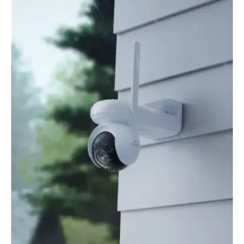 Reolink Atlas B660 8MP 4K Wi-Fi 6 Câmara de vigilância panorâmica e inclinável com bateria/solar, branco (BWPT4K07W)