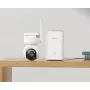 Reolink Atlas B660 8MP 4K Wi-Fi 6 Câmara de vigilância panorâmica e inclinável com bateria/solar, branco (BWPT4K07W)