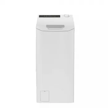 Máquina de lavar roupa de carga superior CANDY TCA284TM5-S — 8 kg, 1200 rpm, classe de eficiência energética A, 410×600×860 mm, branca