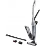 Aspirador vertical Bosch BCH3P210 2-em-1, limpeza a seco, depósito de pó 0,4 L, sem fios + funcionamento com cabo, cinzento/preto, 3 kg