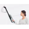 Aspirador vertical Bosch BCH3P210 2-em-1, limpeza a seco, depósito de pó 0,4 L, sem fios + funcionamento com cabo, cinzento/preto, 3 kg