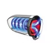 Aspirador vertical Bosch BCH3P210 2-em-1, limpeza a seco, depósito de pó 0,4 L, sem fios + funcionamento com cabo, cinzento/preto, 3 kg