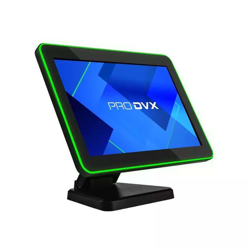 ProDVX IPPC-10SLB Panel PC, ecrã tátil de 10,1 polegadas, 1280 x 800, 500 cd/m², Windows 10 IoT LTSC, VESA 75x75, preto