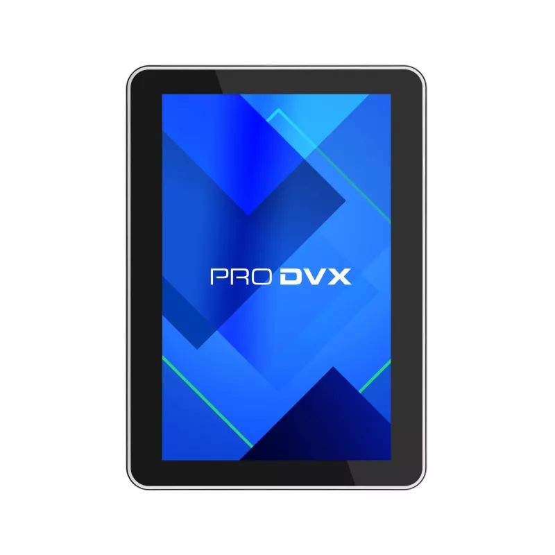 ProDVX APPC-10SLBe Panel PC, ecrã tátil de 25,6 cm (10,1 polegadas), 1280 x 800, 500 cd/m², 4 GB, Android 11 com Google Mobile Services, VESA 75x75, preto