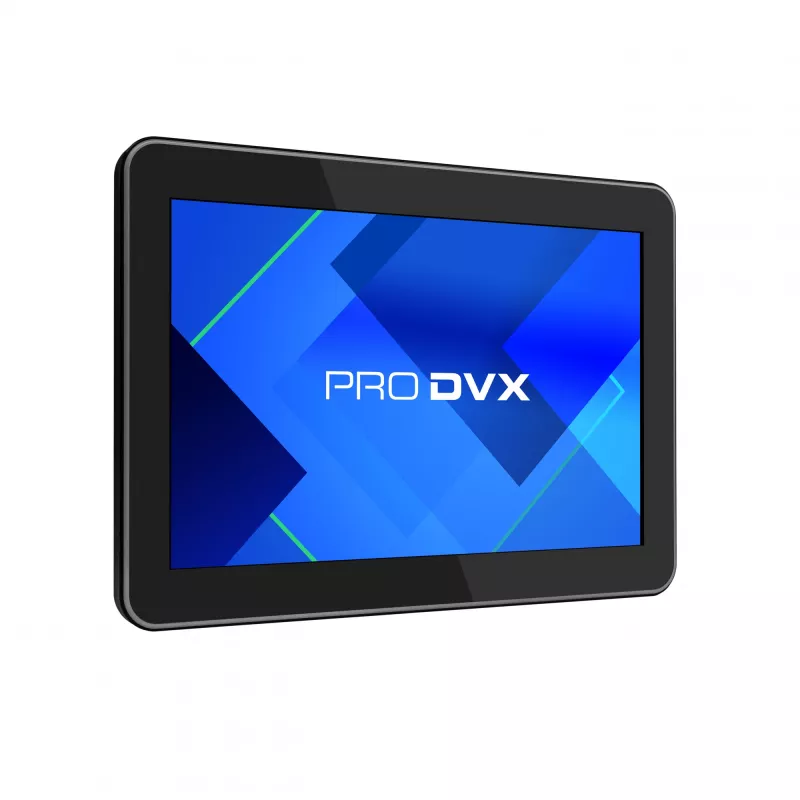 ProDVX APPC-10SLBe Panel PC, ecrã tátil de 25,6 cm (10,1 polegadas), 1280 x 800, 500 cd/m², 4 GB, Android 11 com Google Mobile Services, VESA 75x75, preto
