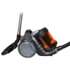 Aspirador sem saco Adler AD 7065 — 700 W, depósito de pó 1,6 L, HEPA, raio de 9 m, preto/vermelho