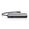 Docking station USB-C DIGITUS, 7 portas - HDMI / 2x USB-A 3.2 Gen 2 / GbE / SD / MicroSD - 100W USB Power Delivery