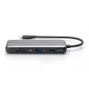 Docking station USB-C DIGITUS, 7 portas - HDMI / 2x USB-A 3.2 Gen 2 / GbE / SD / MicroSD - 100W USB Power Delivery