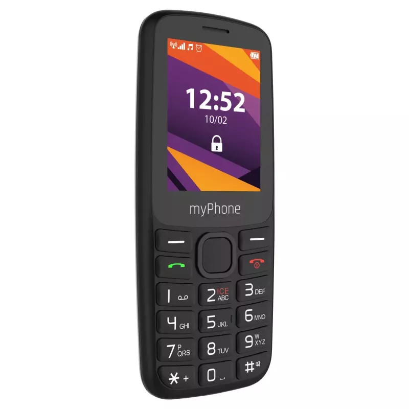 Telemóvel MYPHONE 6410 LTE | 2,4 polegadas TFT | preto