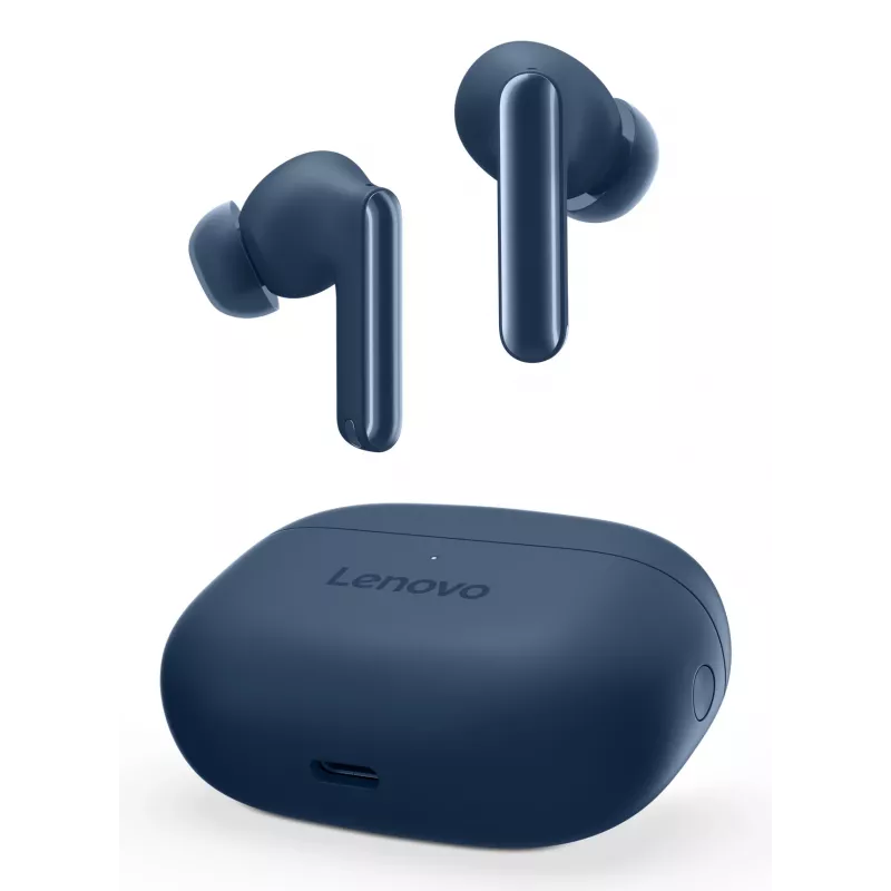 Auscultadores Lenovo YOGA PC Edition True Wireless Stereo (TWS) In-Ear para chamadas e música, USB-C, azul, 20–20000 Hz, alcance de 10 m