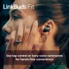Auscultadores sem fios In-Ear Sony LinkBuds Fit WFLS910NB — Bluetooth, 20–20000 Hz, alcance de 10 m, 75 g, preto