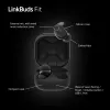 Auscultadores sem fios In-Ear Sony LinkBuds Fit WFLS910NB — Bluetooth, 20–20000 Hz, alcance de 10 m, 75 g, preto