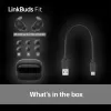 Auscultadores sem fios In-Ear Sony LinkBuds Fit WFLS910NB — Bluetooth, 20–20000 Hz, alcance de 10 m, 75 g, preto