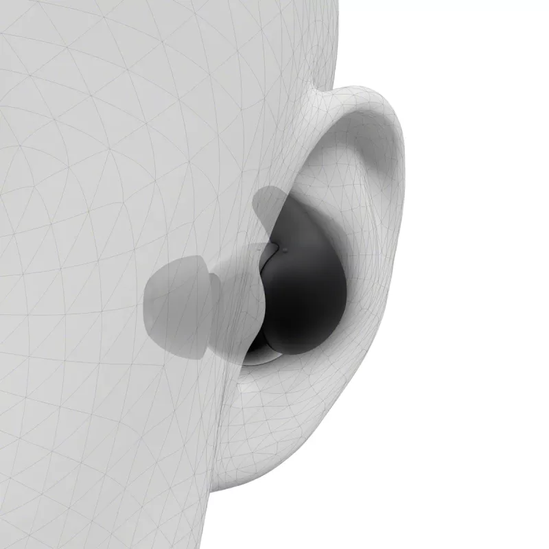 Auscultadores sem fios In-Ear Sony LinkBuds Fit WFLS910NB — Bluetooth, 20–20000 Hz, alcance de 10 m, 75 g, preto