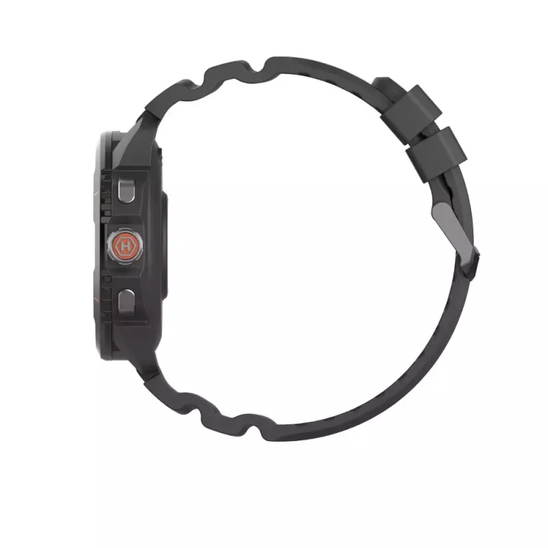 Smartwatch Hammer Hammer Watch 2 preto — 1,5 inch AMOLED, GPS, à prova de água, frequência cardíaca, monitorização de fitness