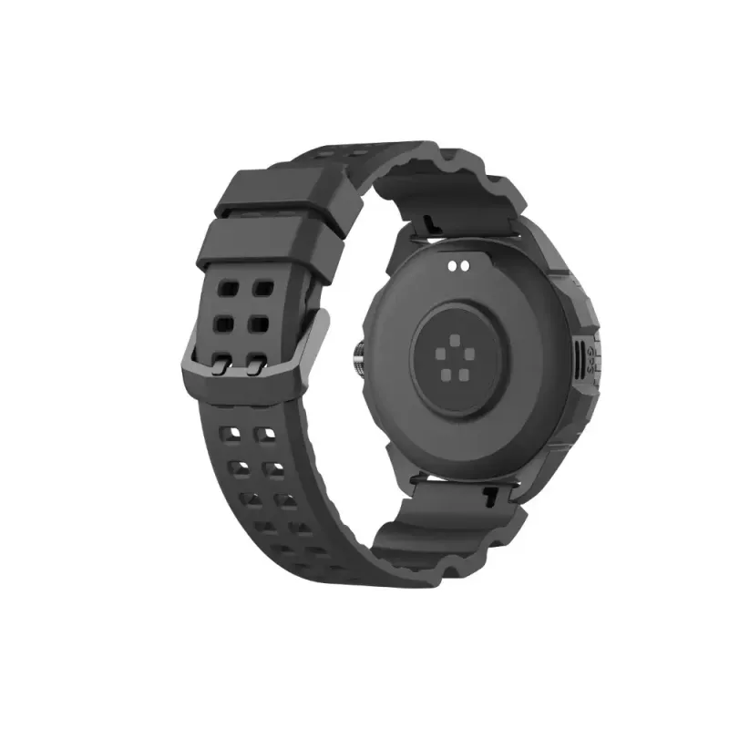 Smartwatch Hammer Hammer Watch 2 preto — 1,5 inch AMOLED, GPS, à prova de água, frequência cardíaca, monitorização de fitness