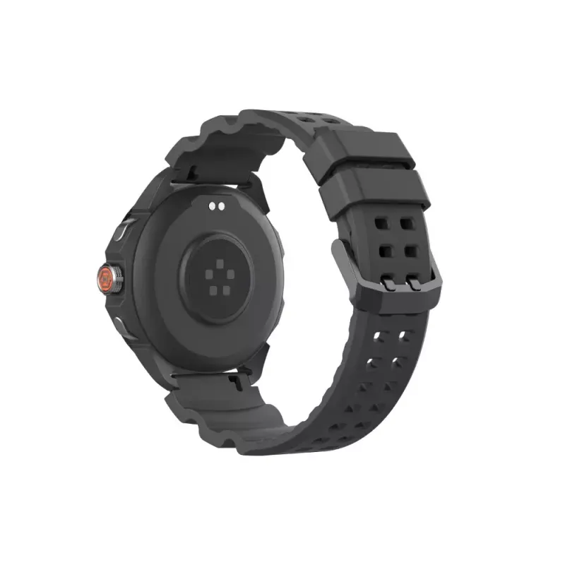 Smartwatch Hammer Hammer Watch 2 preto — 1,5 inch AMOLED, GPS, à prova de água, frequência cardíaca, monitorização de fitness
