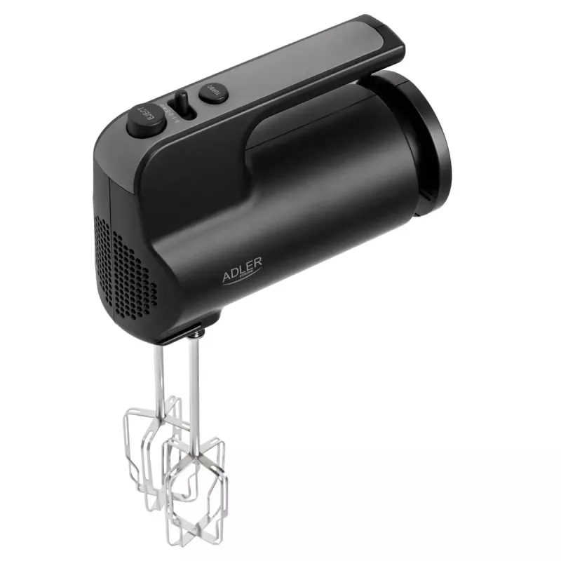 Batedeira de mão Adler AD 4230 550W 5 velocidades modo turbo preto