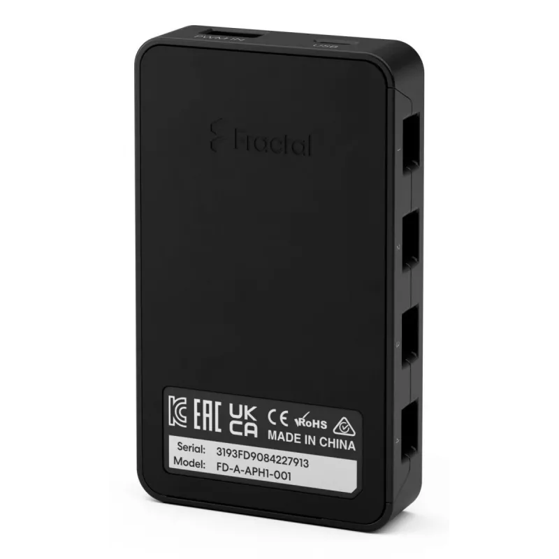 Fractal Design FD-A-APH1-001 controlador de ventoinhas de 4 pinos, preto