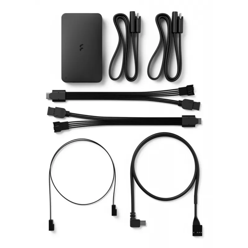 Fractal Design FD-A-APH1-001 controlador de ventoinhas de 4 pinos, preto