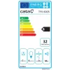 Exaustor telescópico CATA TFK 6005 X, aço inoxidável, 60 cm, 390 m³/h, mecânico, classe energética B, CSLED