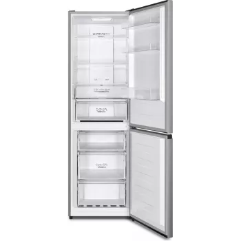 Combinado de frigorífico e congelador Gorenje N619EAXL4 SI, 304 L, No Frost (frigorífico), SN-N, 6 kg/24h, E, cinzento