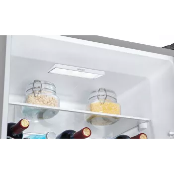 Combinado de frigorífico e congelador Gorenje N619EAXL4 SI, 304 L, No Frost (frigorífico), SN-N, 6 kg/24h, E, cinzento