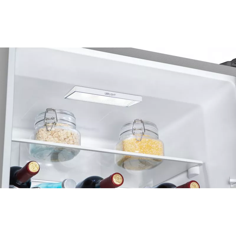 Combinado de frigorífico e congelador Gorenje N619EAXL4 SI, 304 L, No Frost (frigorífico), SN-N, 6 kg/24h, E, cinzento