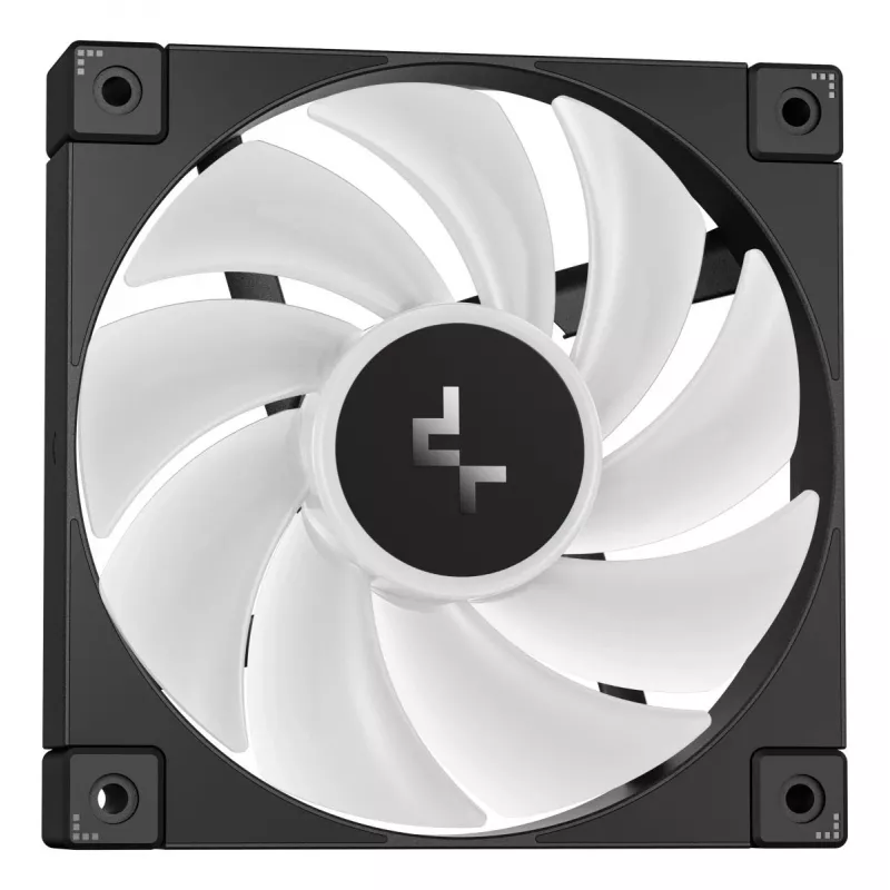 DeepCool LT360 ARGB R-LT360-BKAMNC-G-1 refrigeração líquida all-in-one para CPU, radiador de 360 mm, 3 ventoinhas de 120 mm, 600-2400 RPM, 72,04 CFM, LGA1851/LGA1700/LGA1200/AM5/AM4, preto