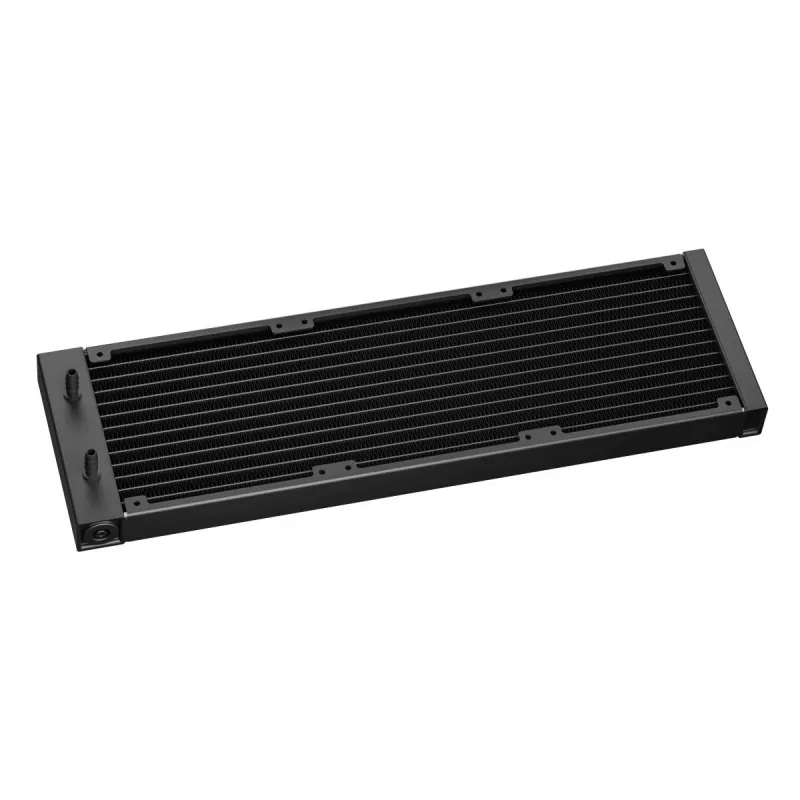 DeepCool LT360 ARGB R-LT360-BKAMNC-G-1 refrigeração líquida all-in-one para CPU, radiador de 360 mm, 3 ventoinhas de 120 mm, 600-2400 RPM, 72,04 CFM, LGA1851/LGA1700/LGA1200/AM5/AM4, preto