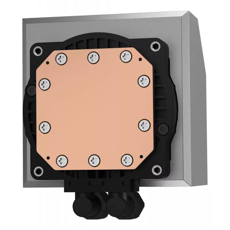 DeepCool LT360 ARGB R-LT360-BKAMNC-G-1 refrigeração líquida all-in-one para CPU, radiador de 360 mm, 3 ventoinhas de 120 mm, 600-2400 RPM, 72,04 CFM, LGA1851/LGA1700/LGA1200/AM5/AM4, preto