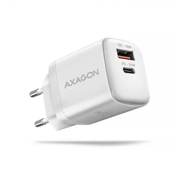 Carregador para dispositivos móveis Axagon ACU-PQ20W universal branco