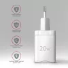 Carregador para dispositivos móveis Axagon ACU-PQ20W universal branco