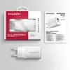 Carregador para dispositivos móveis Axagon ACU-PQ20W universal branco