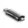 Leitor de cartões Axagon CRE-SAC SuperSpeed USB-C+USB-A 5 Gbit/s