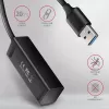 Axagon HUE-M1A hub USB 3.2 Gen 1 MINI 4x, metal, cabo USB-A de 20 cm