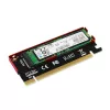 Adaptador Axagon PCEM2-S PCIe x16 - M.2 NVMe M-Key, com dissipador de alumínio passivo
