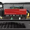 Adaptador Axagon PCEM2-S PCIe x16 - M.2 NVMe M-Key, com dissipador de alumínio passivo