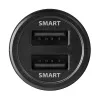 Carregador automático Axagon PWC-5V5 SMART 24W, 2 portas USB-A, 5V/2,4A + 5V/2,4A